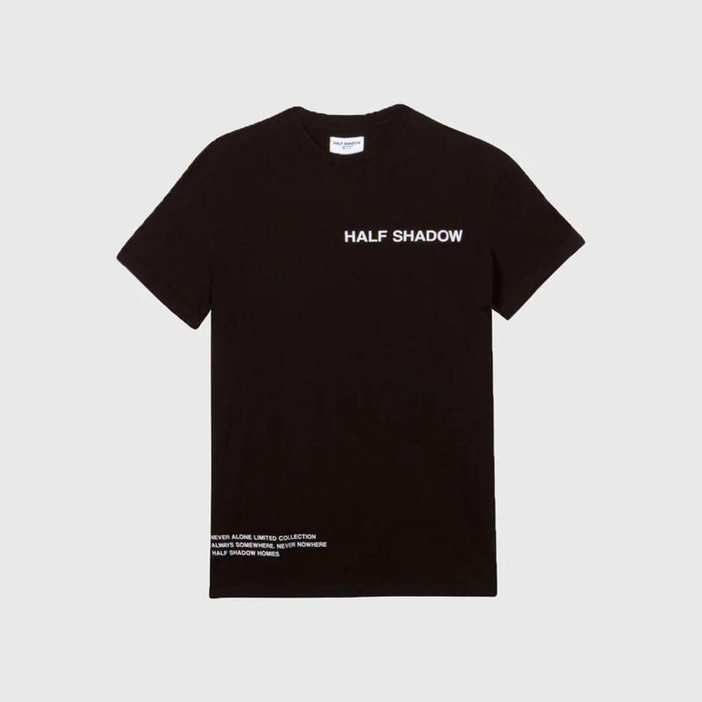 half shadow no fake friends t-shirt
